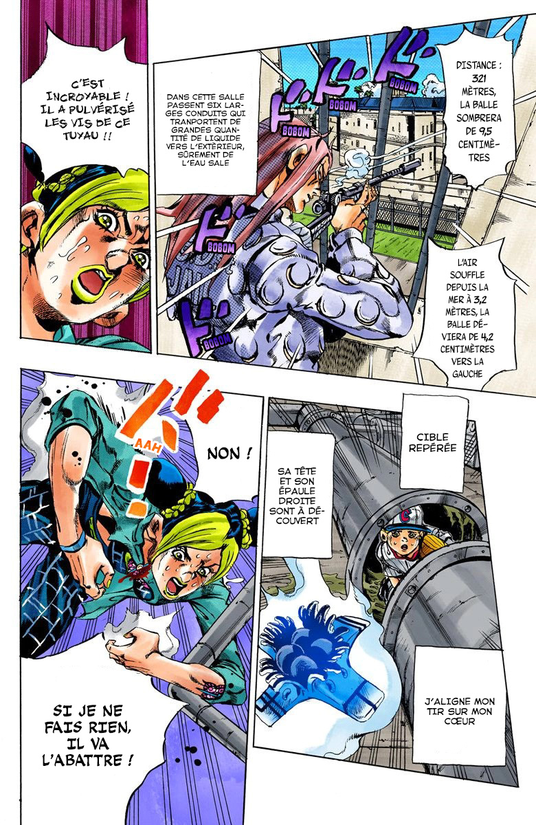 Read JoJo's Bizarre Adventure Part 6 Stone Ocean Official Colored FR Manga Online