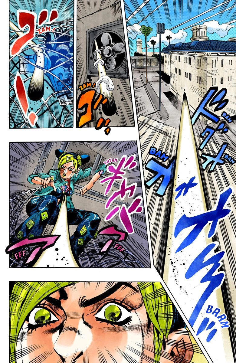 Read JoJo's Bizarre Adventure Part 6 Stone Ocean Official Colored FR Manga Online
