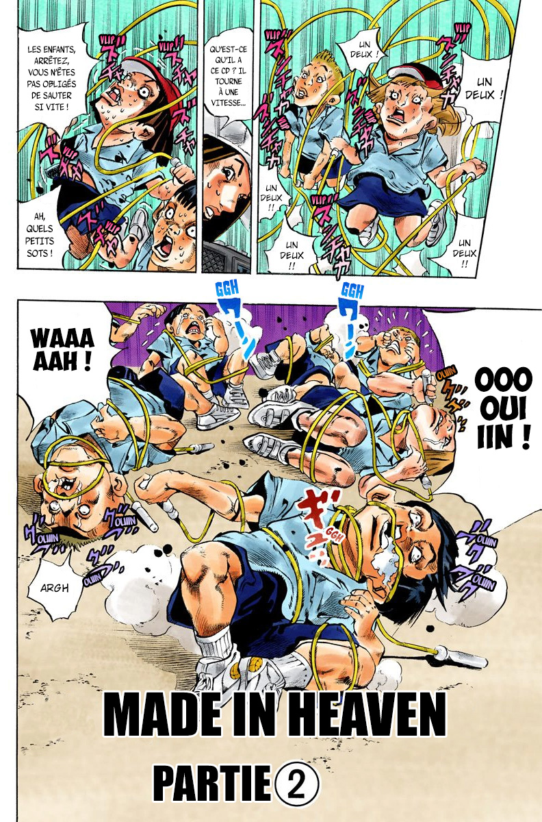 Read JoJo's Bizarre Adventure Part 6 Stone Ocean Official Colored FR Manga Online