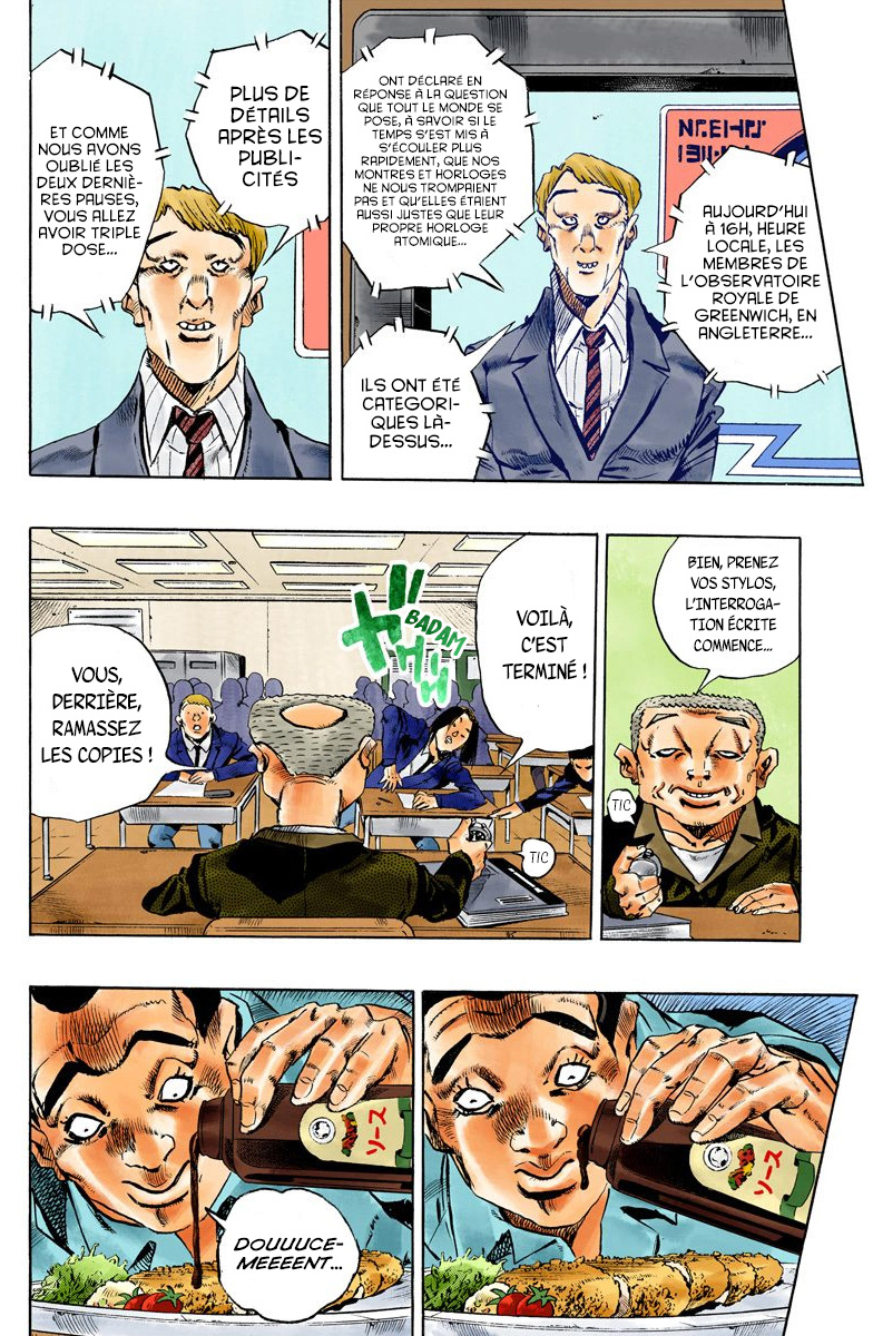 Read JoJo's Bizarre Adventure Part 6 Stone Ocean Official Colored FR Manga Online