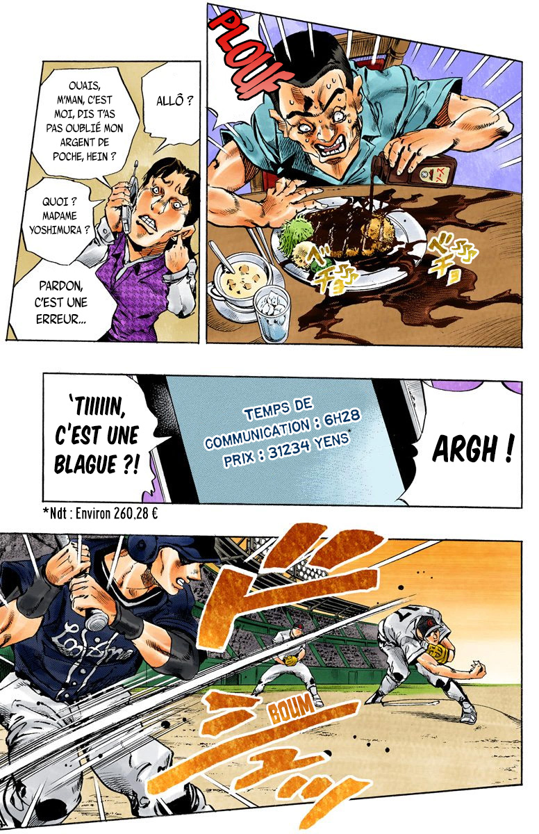 Read JoJo's Bizarre Adventure Part 6 Stone Ocean Official Colored FR Manga Online