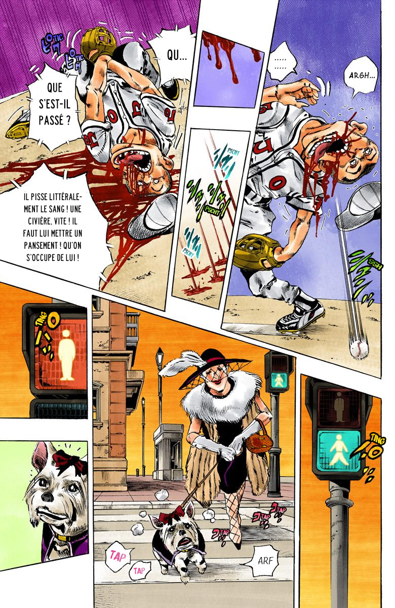 Read JoJo's Bizarre Adventure Part 6 Stone Ocean Official Colored FR Manga Online