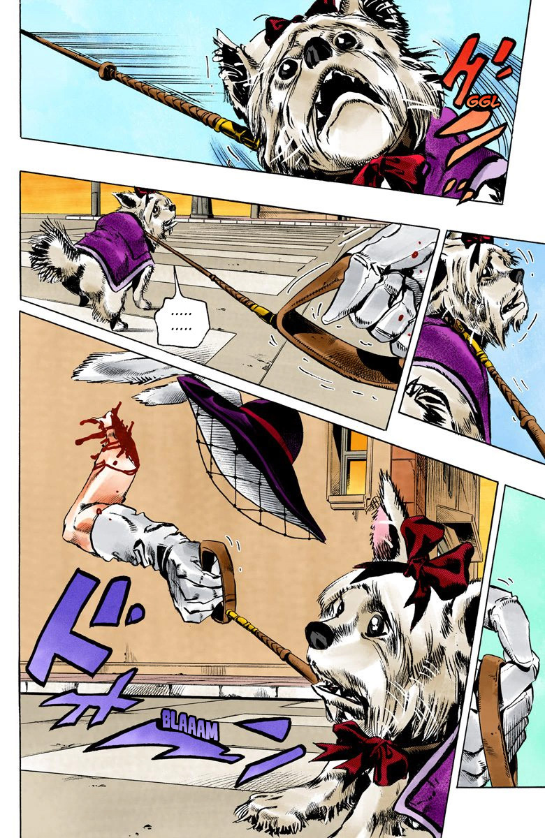 Read JoJo's Bizarre Adventure Part 6 Stone Ocean Official Colored FR Manga Online