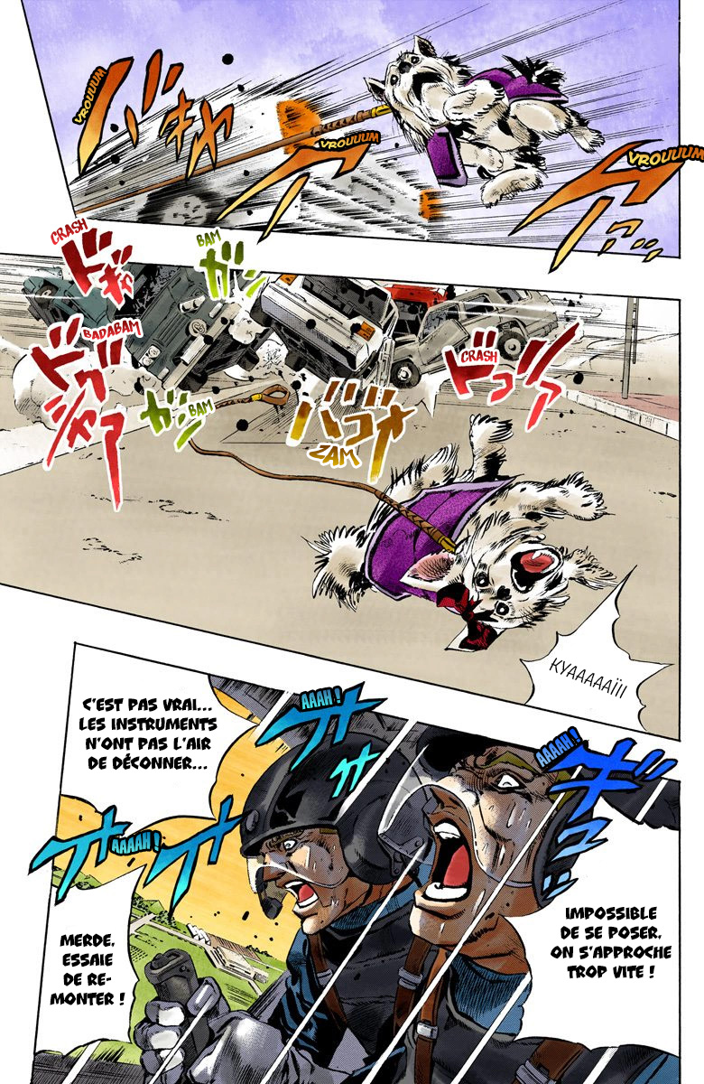 Read JoJo's Bizarre Adventure Part 6 Stone Ocean Official Colored FR Manga Online