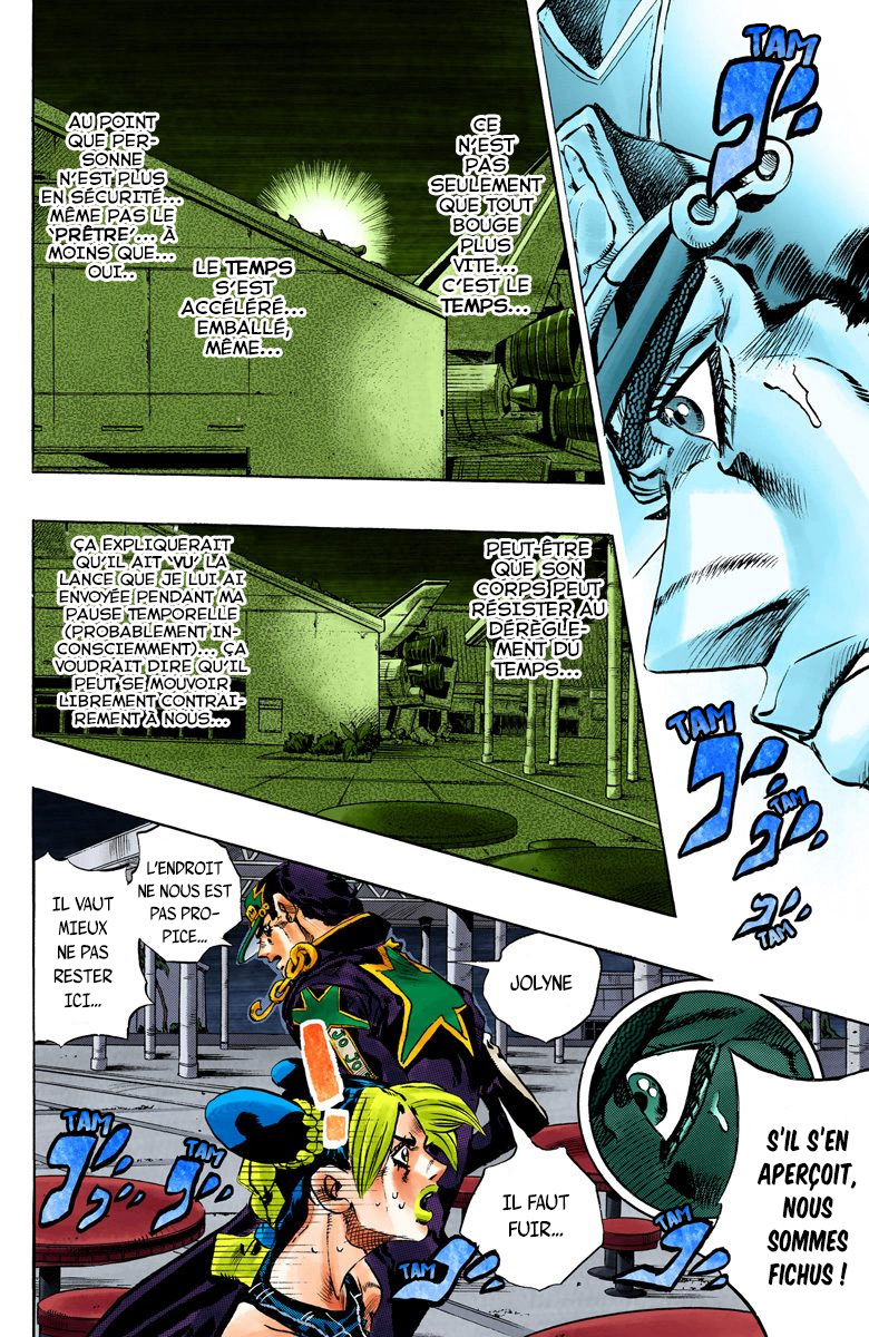 Read JoJo's Bizarre Adventure Part 6 Stone Ocean Official Colored FR Manga Online
