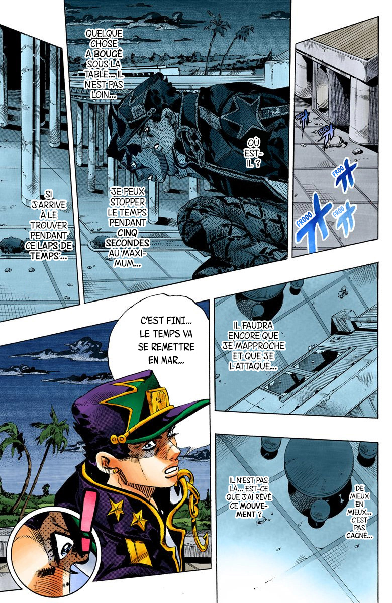 Read JoJo's Bizarre Adventure Part 6 Stone Ocean Official Colored FR Manga Online