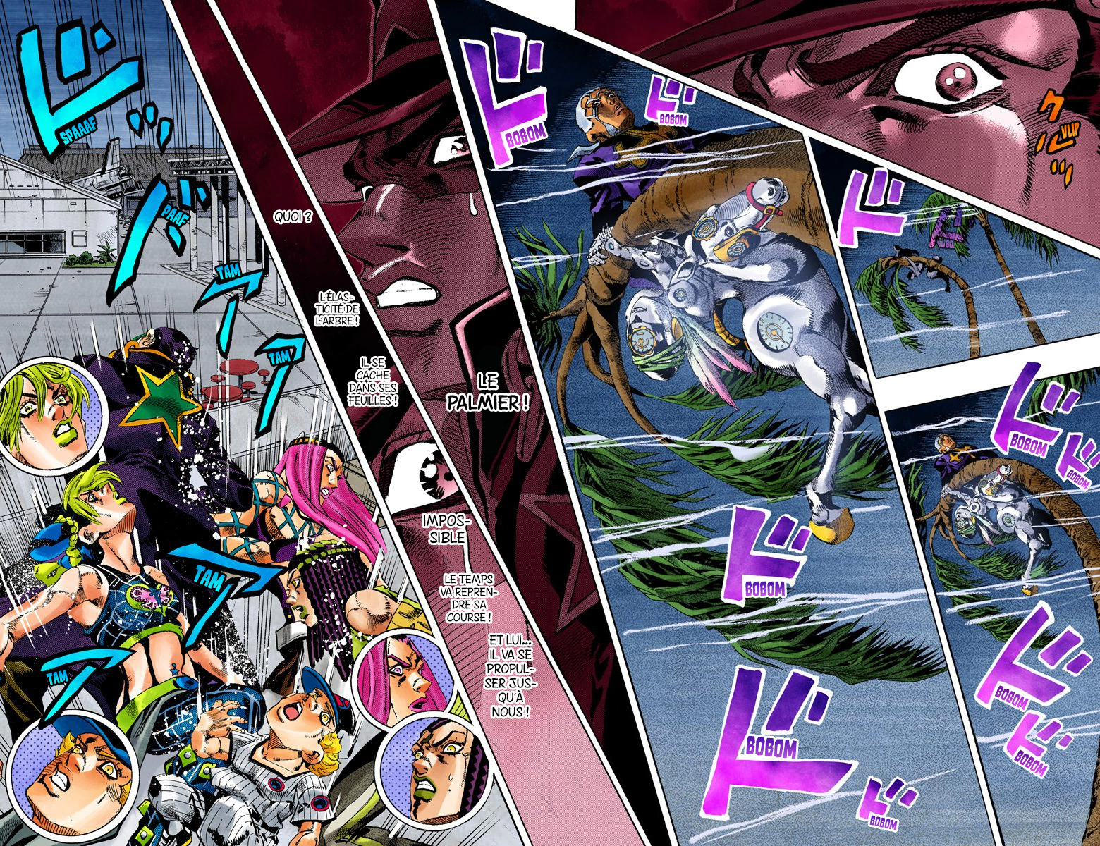 Read JoJo's Bizarre Adventure Part 6 Stone Ocean Official Colored FR Manga Online