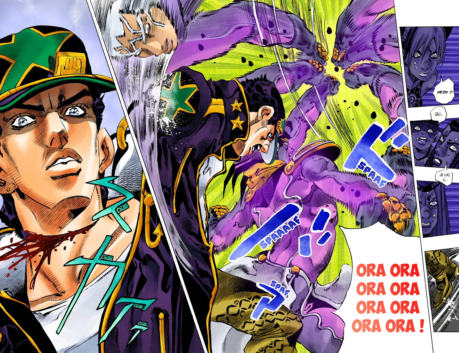 Read JoJo's Bizarre Adventure Part 6 Stone Ocean Official Colored FR Manga Online