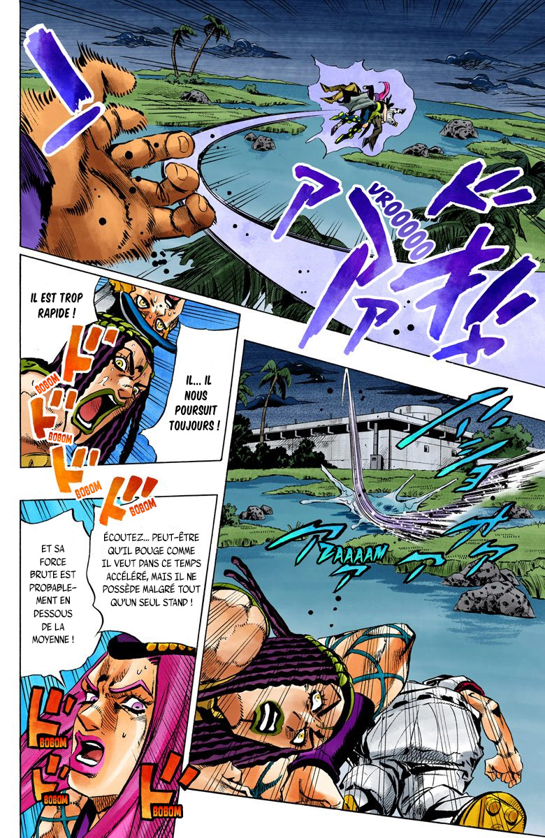 Read JoJo's Bizarre Adventure Part 6 Stone Ocean Official Colored FR Manga Online