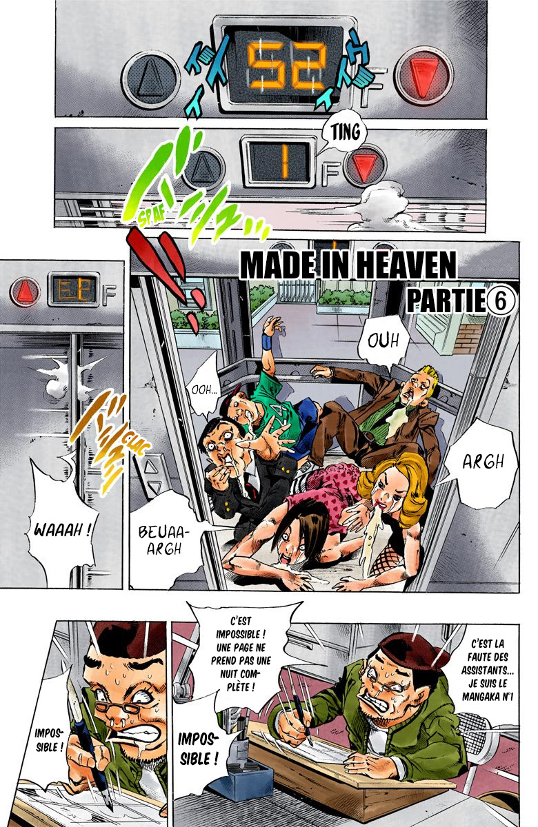 Read JoJo's Bizarre Adventure Part 6 Stone Ocean Official Colored FR Manga Online