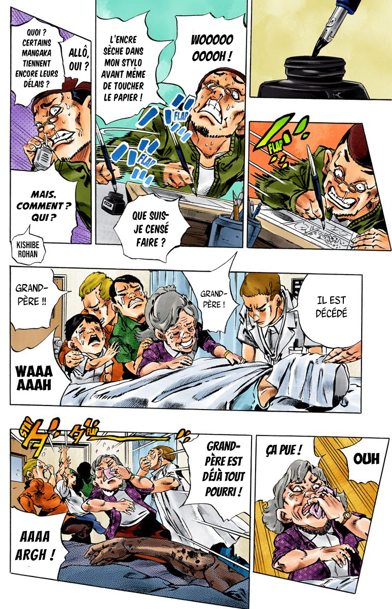 Read JoJo's Bizarre Adventure Part 6 Stone Ocean Official Colored FR Manga Online