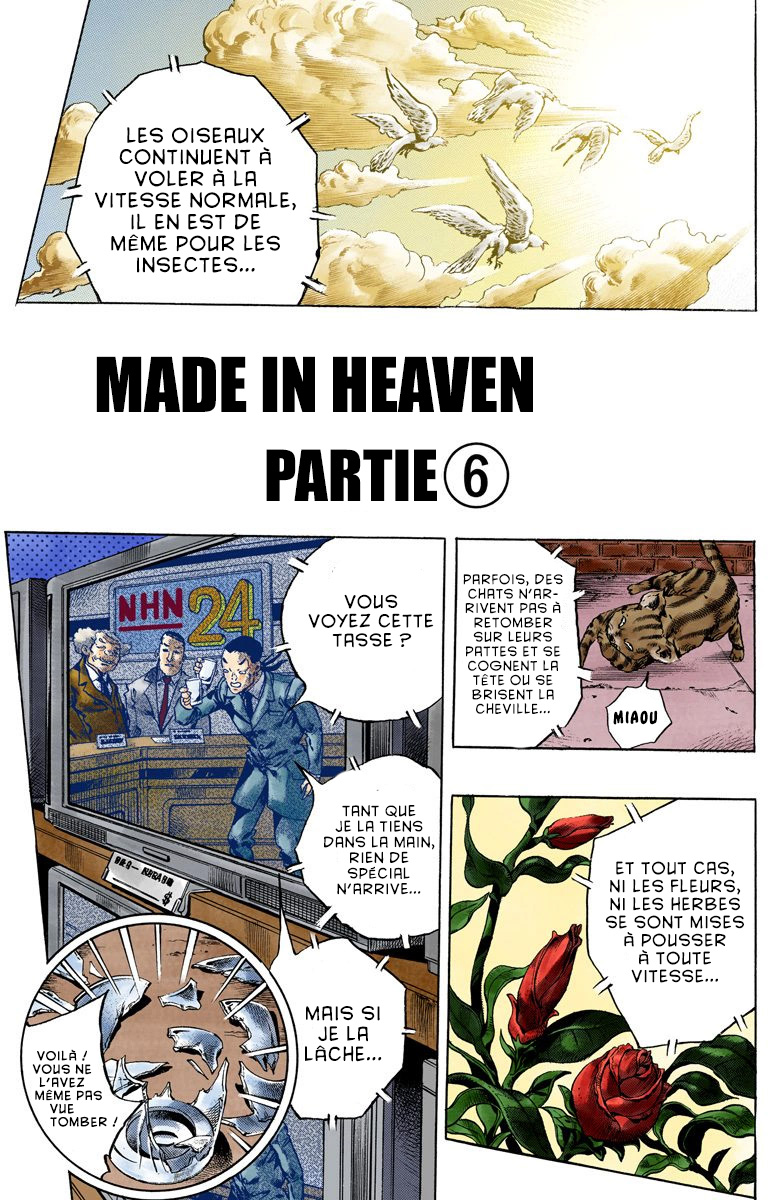 Read JoJo's Bizarre Adventure Part 6 Stone Ocean Official Colored FR Manga Online