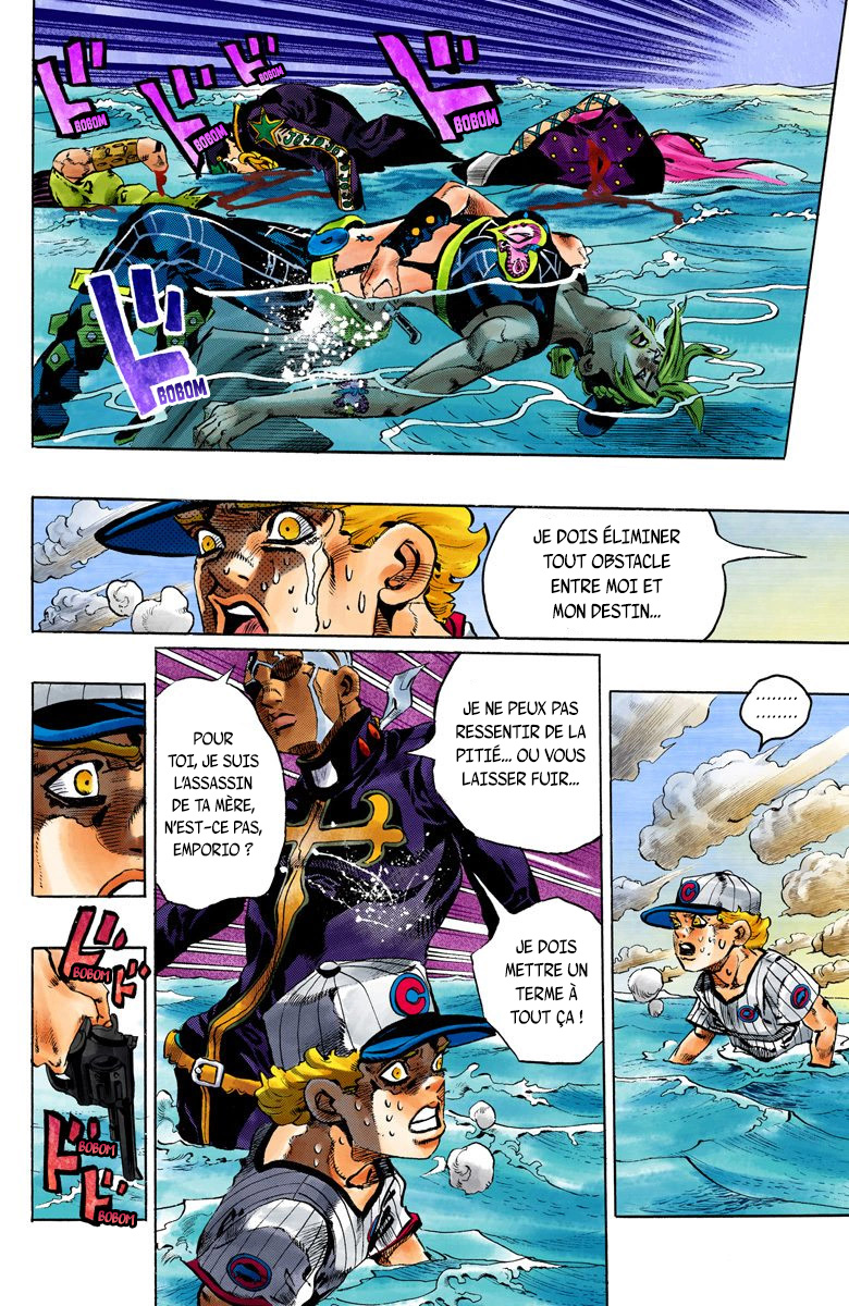 Read JoJo's Bizarre Adventure Part 6 Stone Ocean Official Colored FR Manga Online