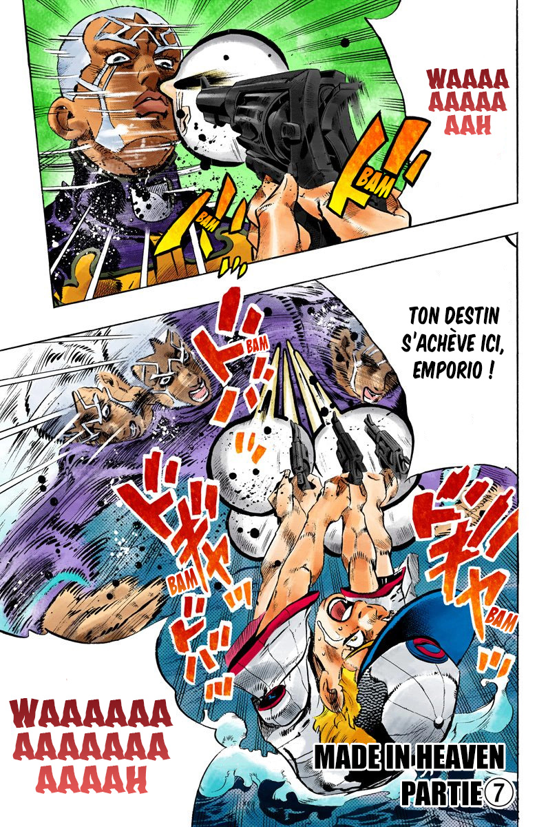 Read JoJo's Bizarre Adventure Part 6 Stone Ocean Official Colored FR Manga Online