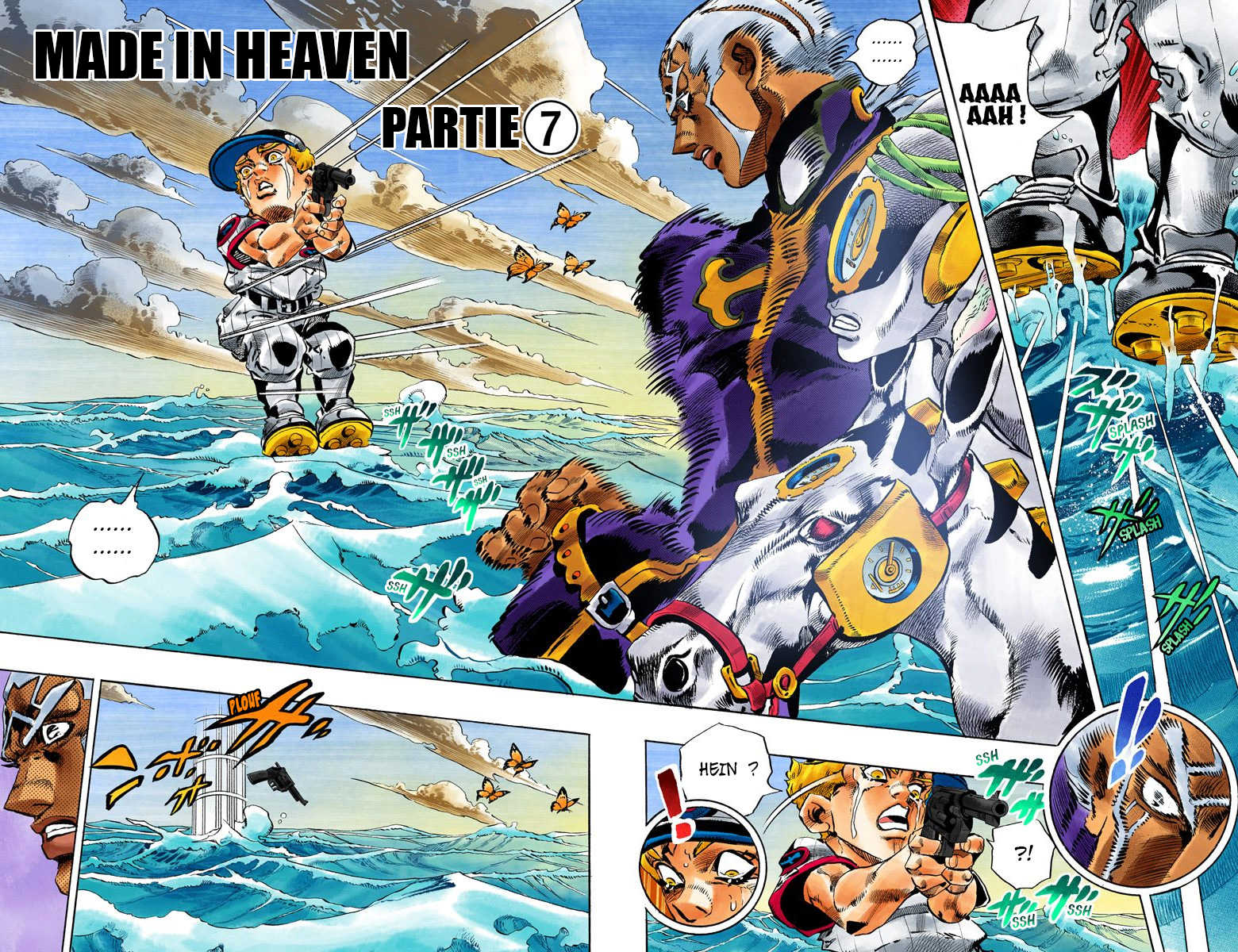 Read JoJo's Bizarre Adventure Part 6 Stone Ocean Official Colored FR Manga Online
