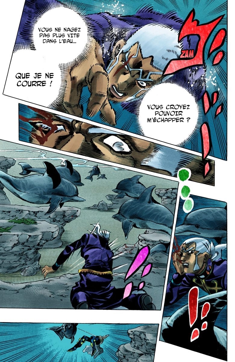 Read JoJo's Bizarre Adventure Part 6 Stone Ocean Official Colored FR Manga Online