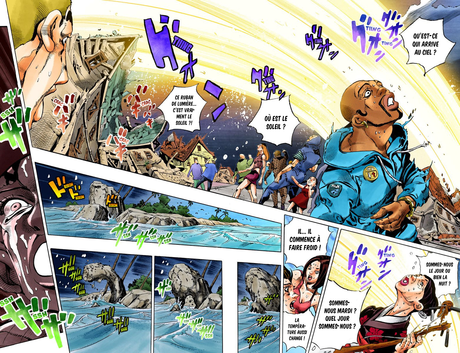 Read JoJo's Bizarre Adventure Part 6 Stone Ocean Official Colored FR Manga Online