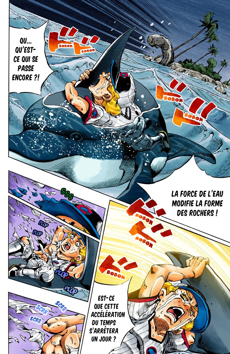 Read JoJo's Bizarre Adventure Part 6 Stone Ocean Official Colored FR Manga Online