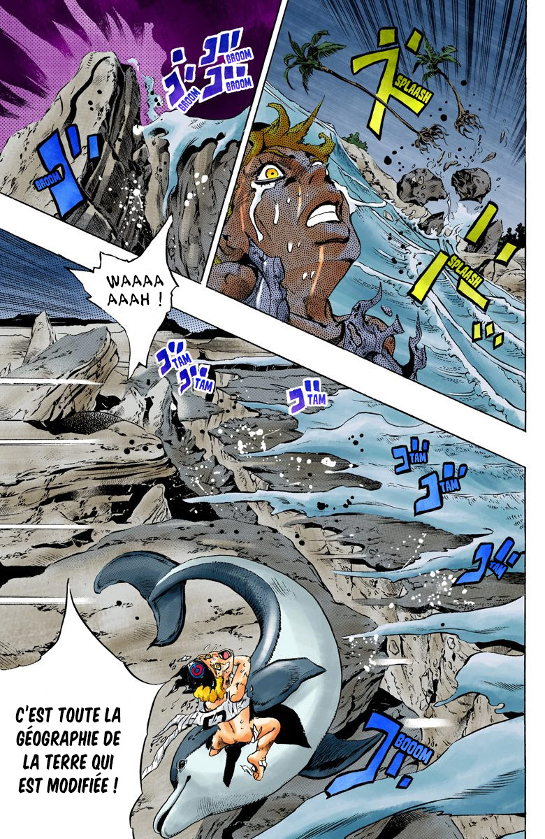 Read JoJo's Bizarre Adventure Part 6 Stone Ocean Official Colored FR Manga Online