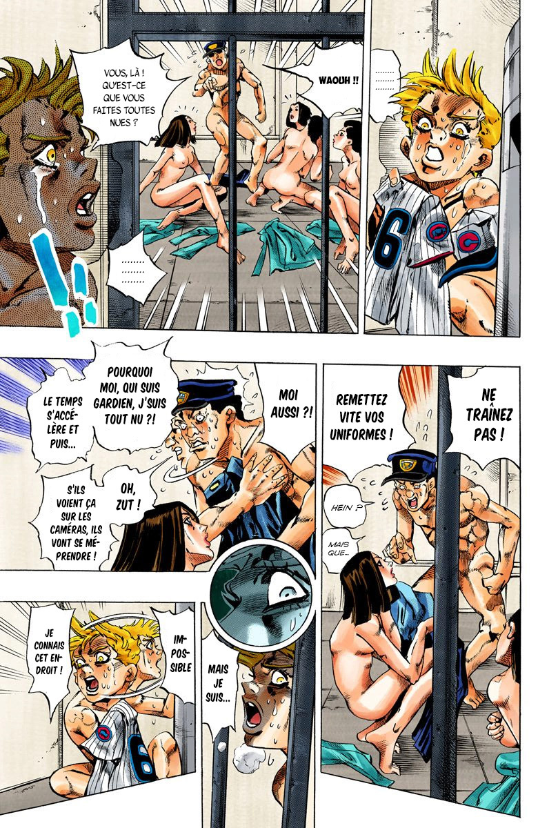 Read JoJo's Bizarre Adventure Part 6 Stone Ocean Official Colored FR Manga Online
