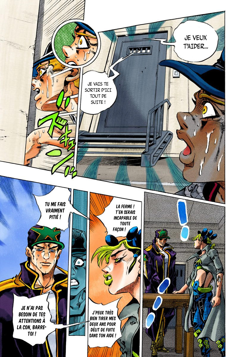 Read JoJo's Bizarre Adventure Part 6 Stone Ocean Official Colored FR Manga Online