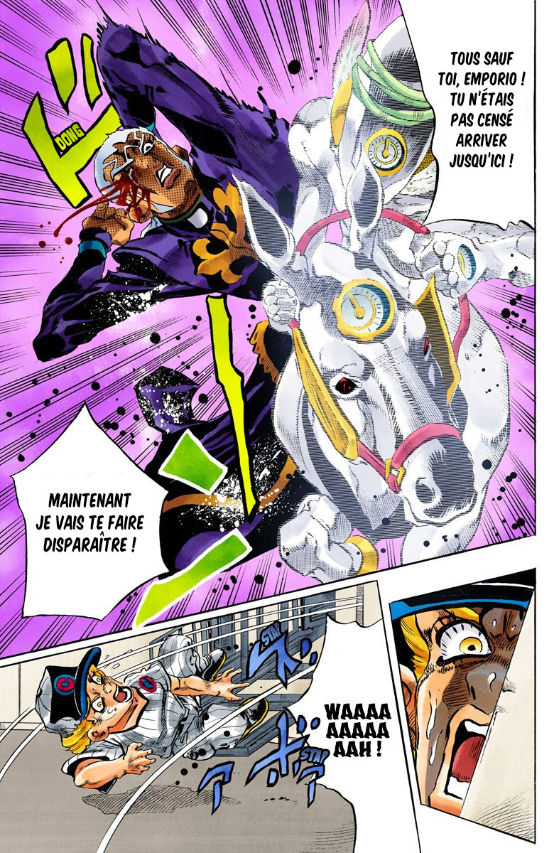 Read JoJo's Bizarre Adventure Part 6 Stone Ocean Official Colored FR Manga Online