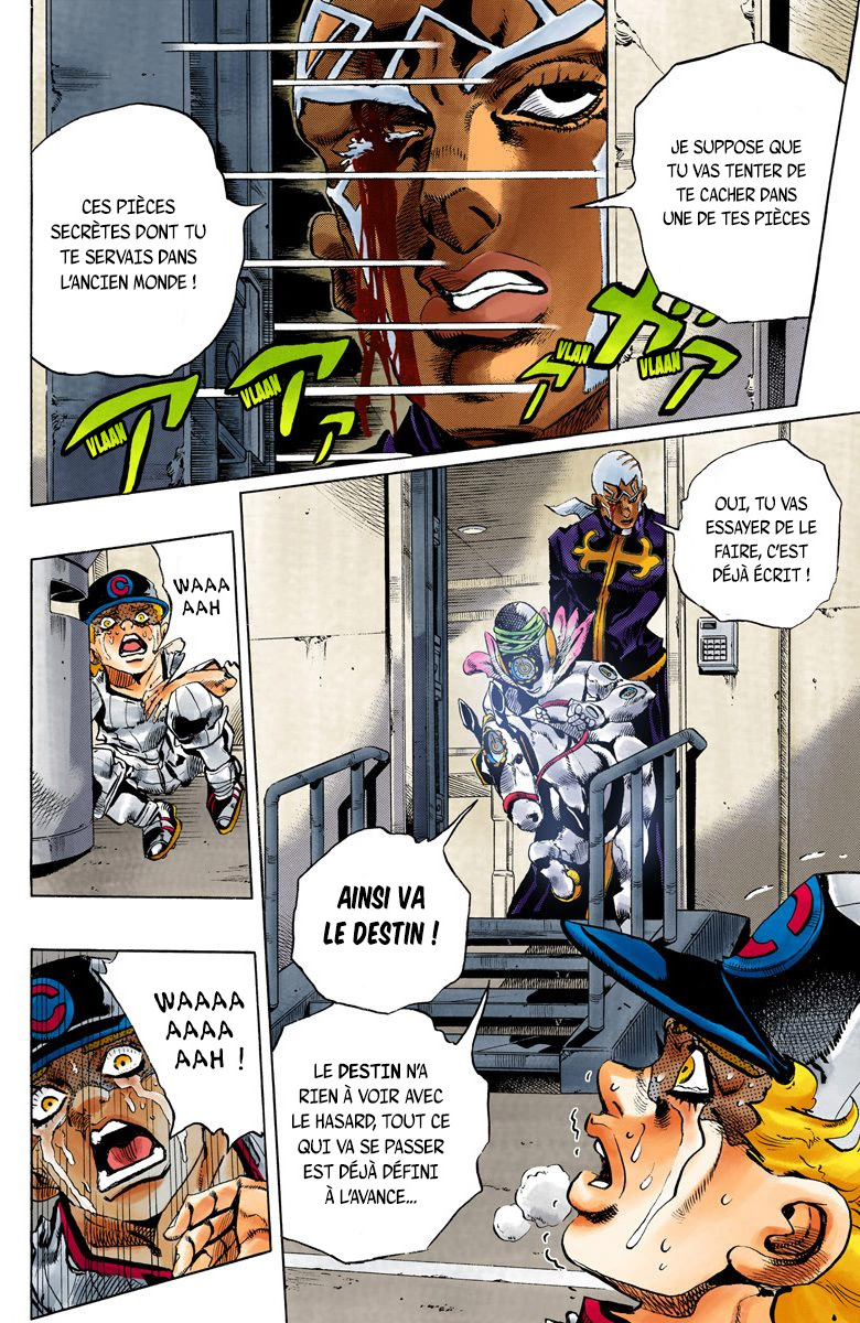 Read JoJo's Bizarre Adventure Part 6 Stone Ocean Official Colored FR Manga Online