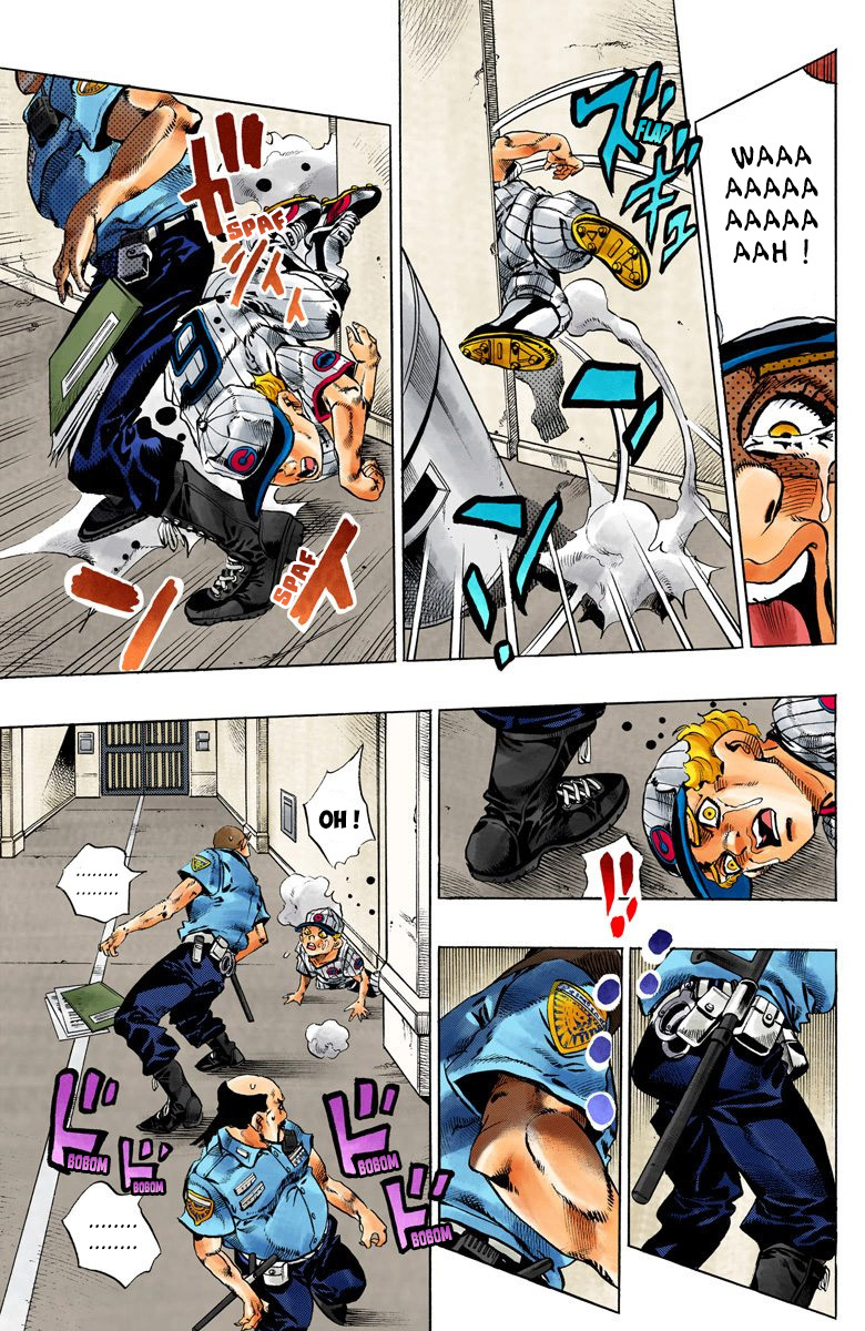 Read JoJo's Bizarre Adventure Part 6 Stone Ocean Official Colored FR Manga Online