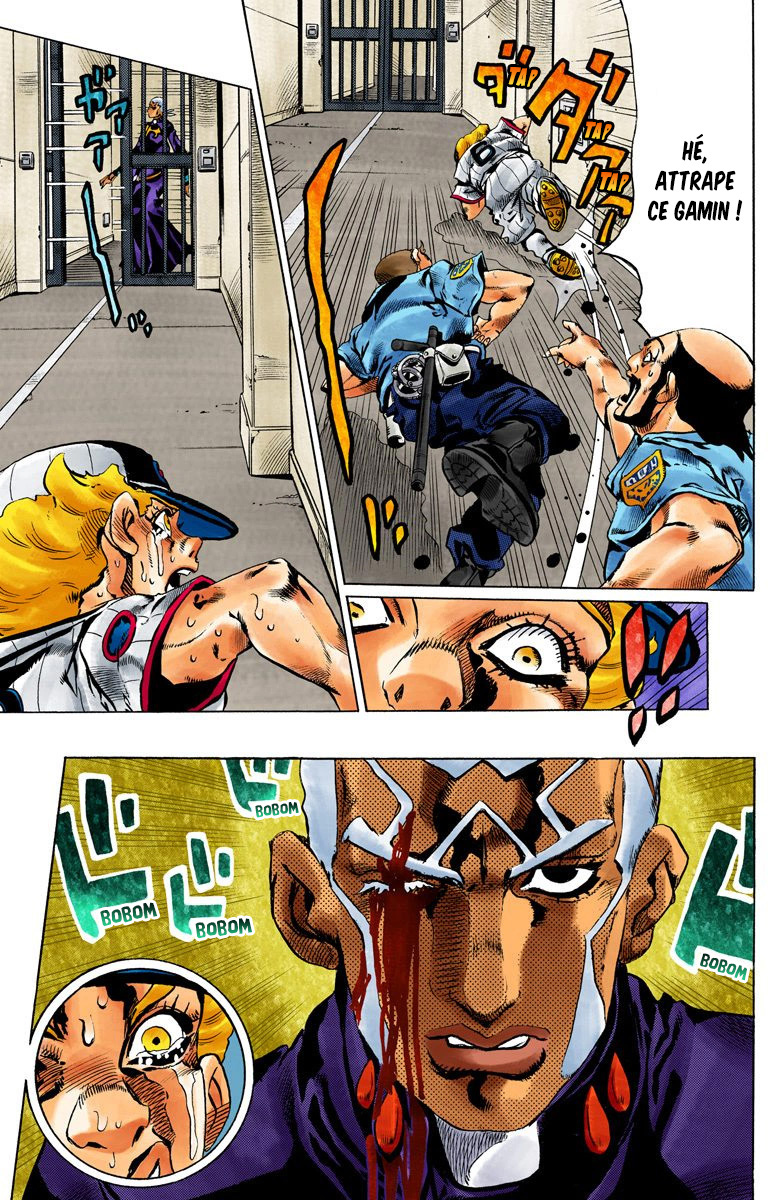Read JoJo's Bizarre Adventure Part 6 Stone Ocean Official Colored FR Manga Online