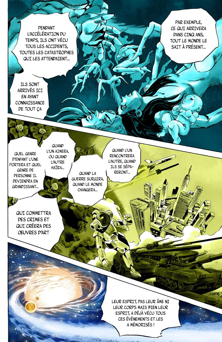 Read JoJo's Bizarre Adventure Part 6 Stone Ocean Official Colored FR Manga Online