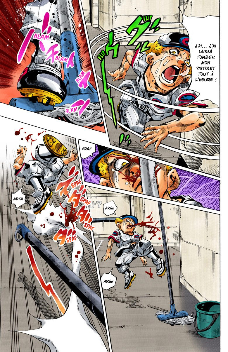 Read JoJo's Bizarre Adventure Part 6 Stone Ocean Official Colored FR Manga Online