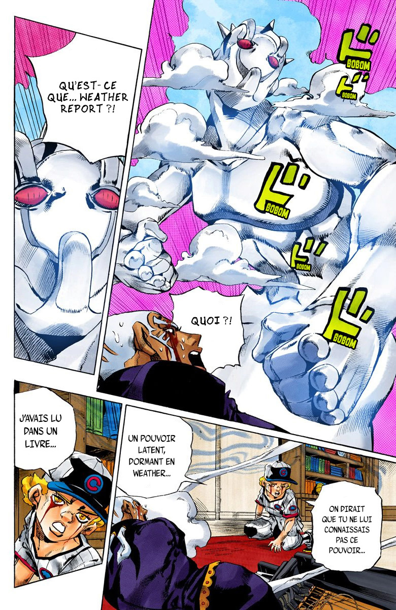 Read JoJo's Bizarre Adventure Part 6 Stone Ocean Official Colored FR Manga Online
