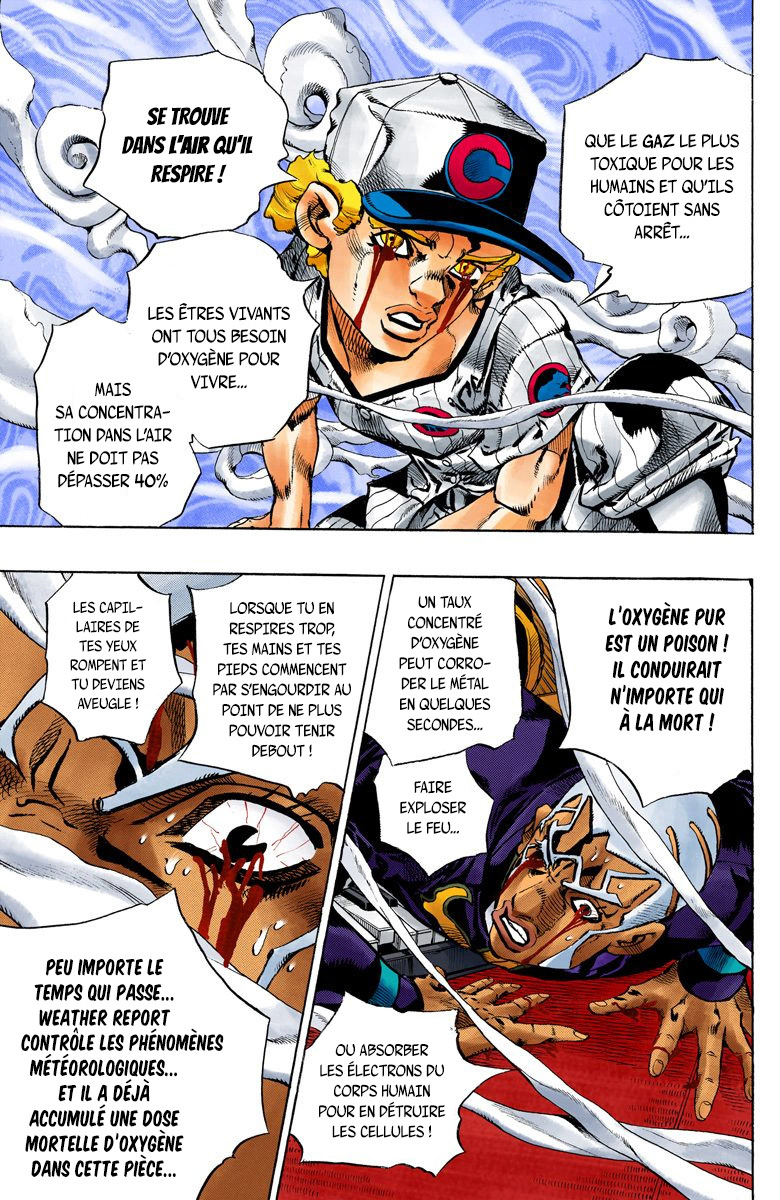 Read JoJo's Bizarre Adventure Part 6 Stone Ocean Official Colored FR Manga Online