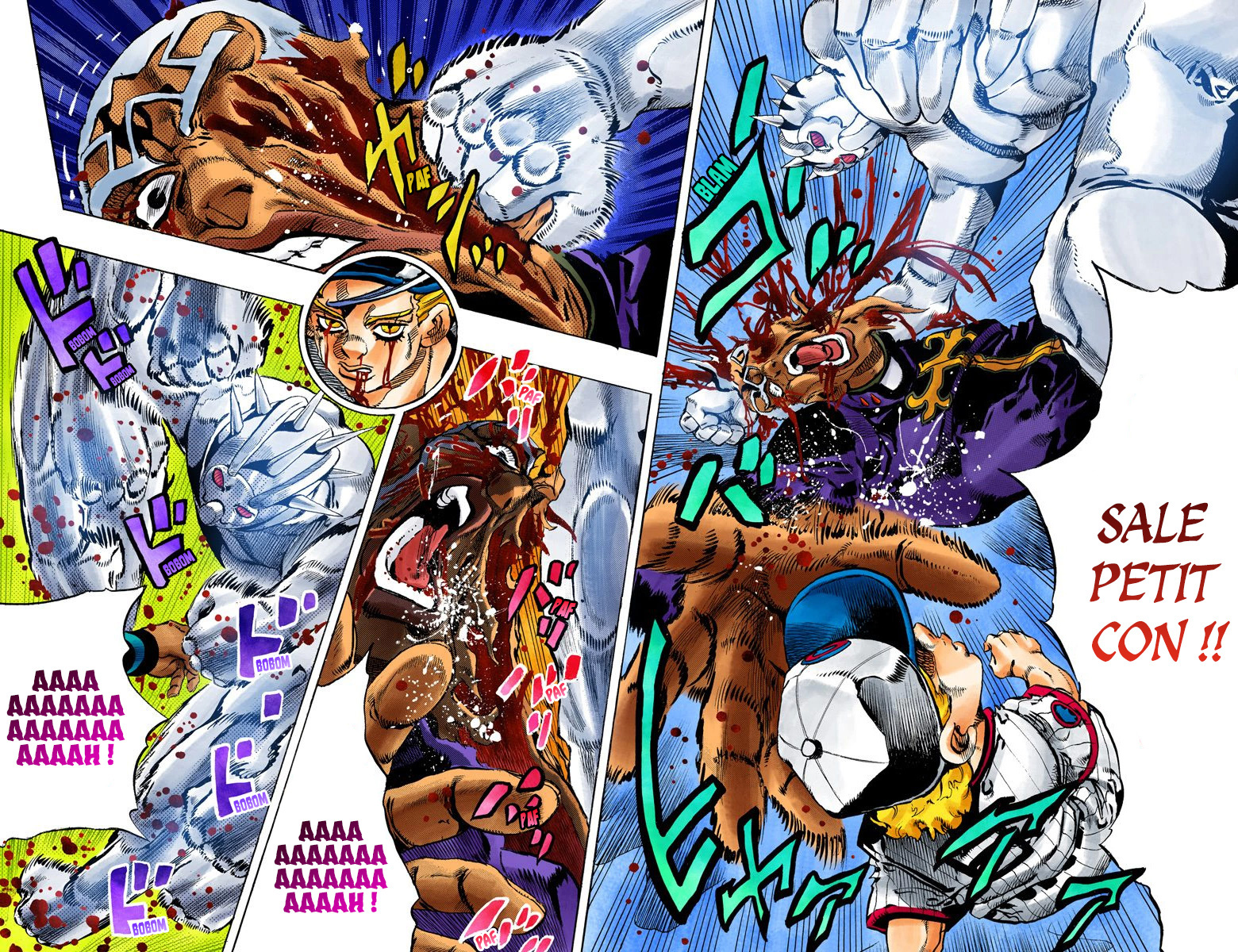 Read JoJo's Bizarre Adventure Part 6 Stone Ocean Official Colored FR Manga Online