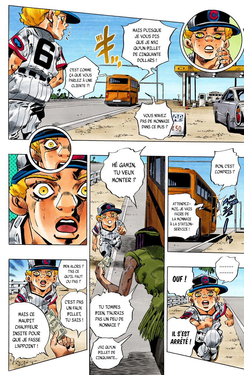 Read JoJo's Bizarre Adventure Part 6 Stone Ocean Official Colored FR Manga Online