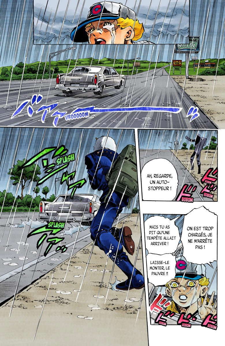 Read JoJo's Bizarre Adventure Part 6 Stone Ocean Official Colored FR Manga Online