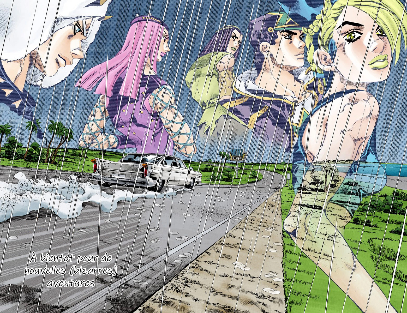 Read JoJo's Bizarre Adventure Part 6 Stone Ocean Official Colored FR Manga Online