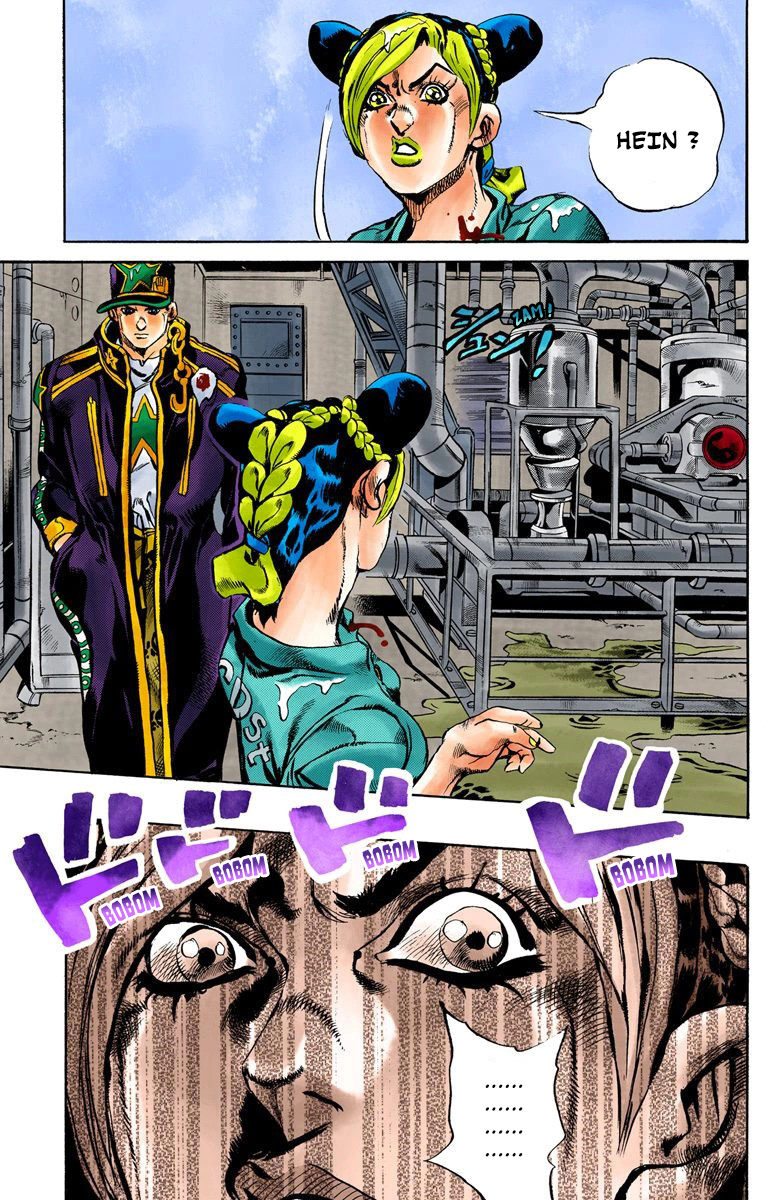 Read JoJo's Bizarre Adventure Part 6 Stone Ocean Official Colored FR Manga Online