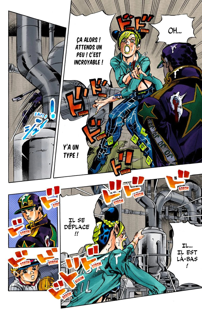Read JoJo's Bizarre Adventure Part 6 Stone Ocean Official Colored FR Manga Online