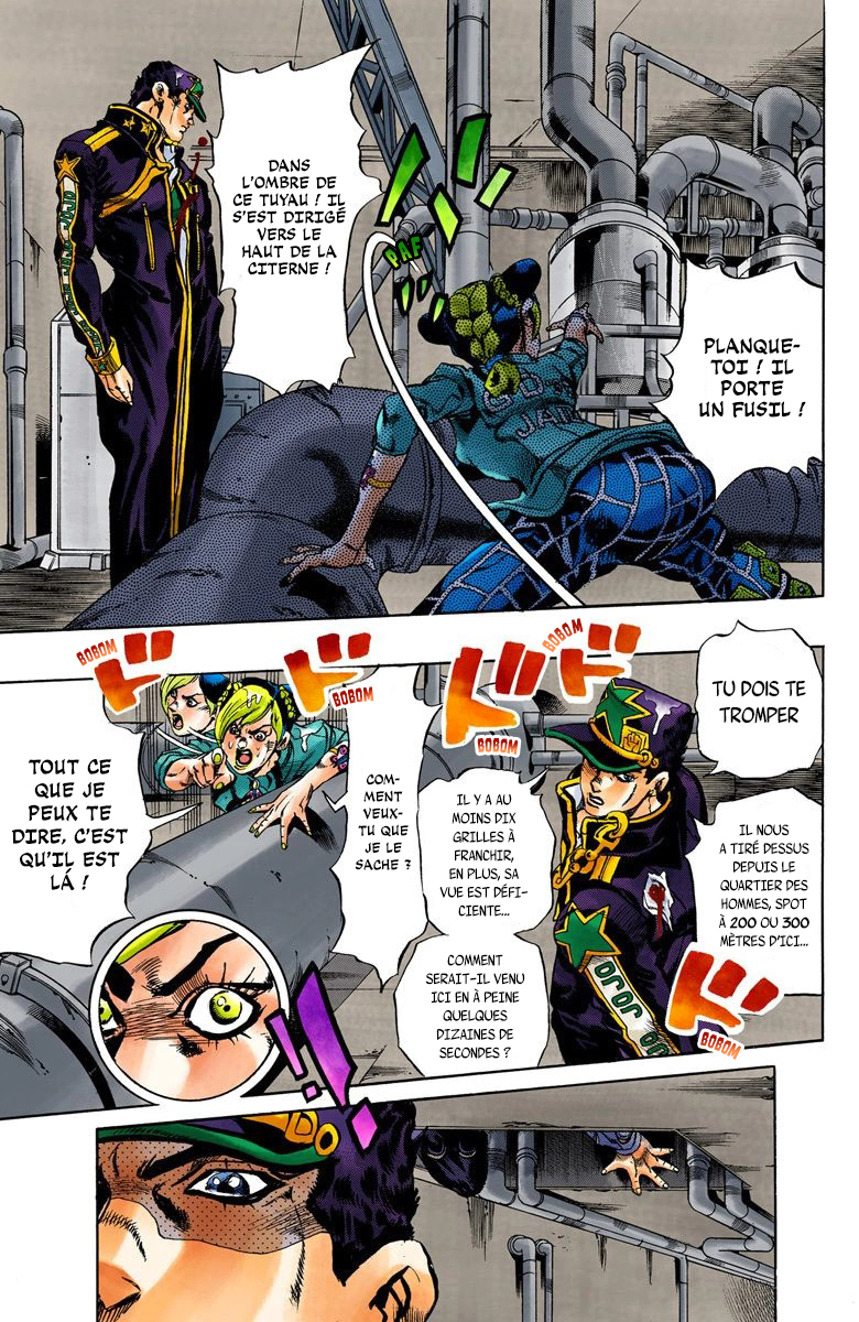 Read JoJo's Bizarre Adventure Part 6 Stone Ocean Official Colored FR Manga Online