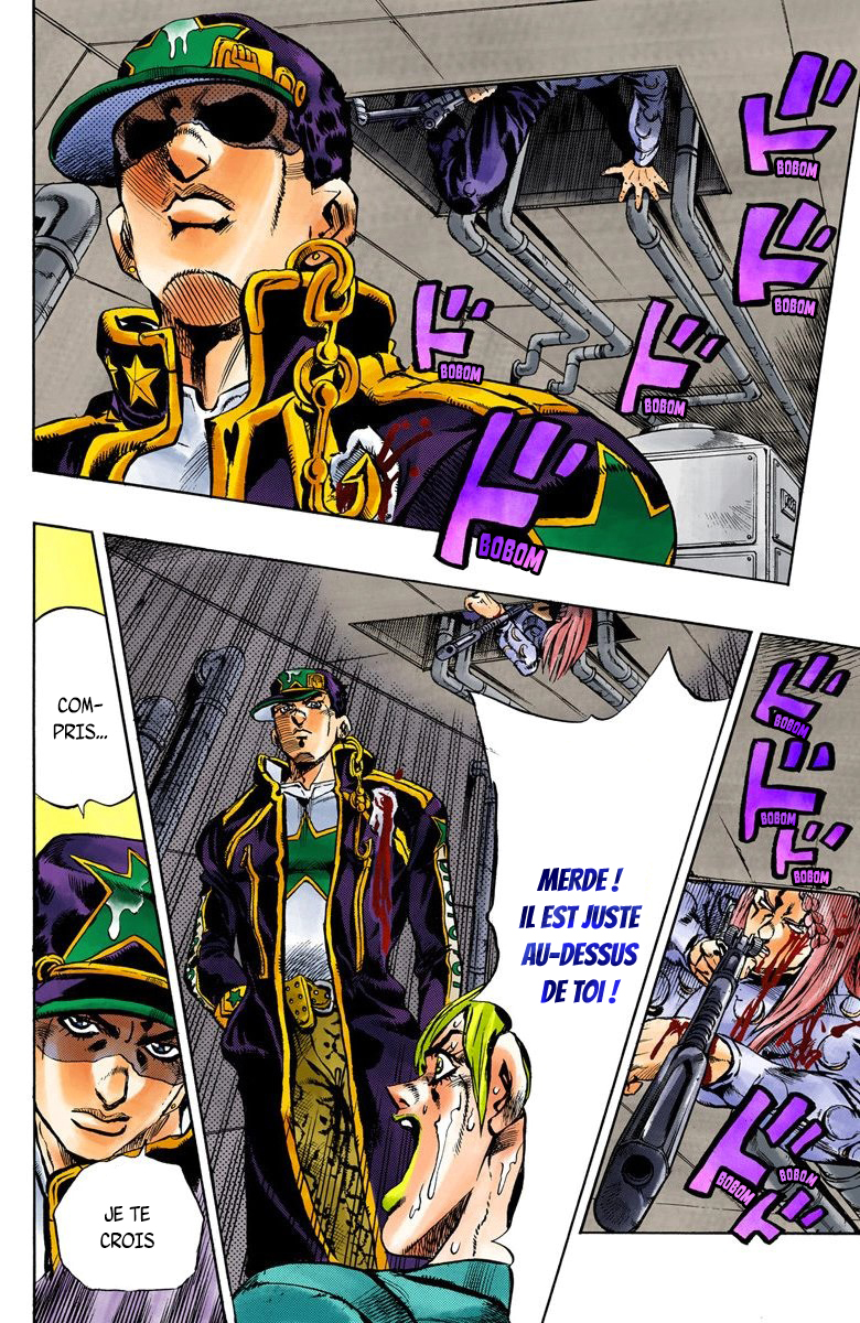 Read JoJo's Bizarre Adventure Part 6 Stone Ocean Official Colored FR Manga Online