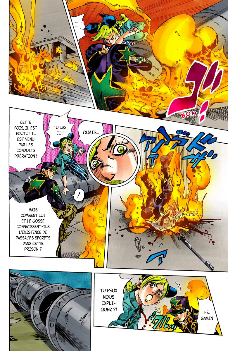 Read JoJo's Bizarre Adventure Part 6 Stone Ocean Official Colored FR Manga Online