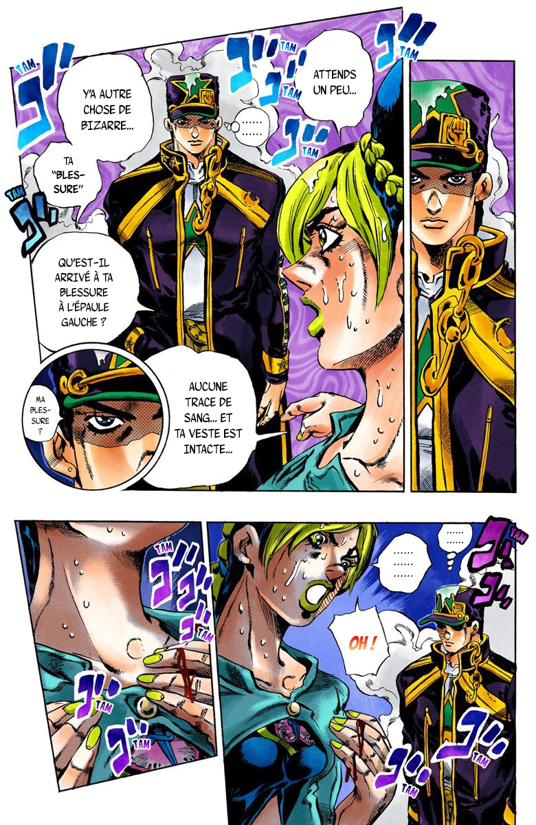 Read JoJo's Bizarre Adventure Part 6 Stone Ocean Official Colored FR Manga Online