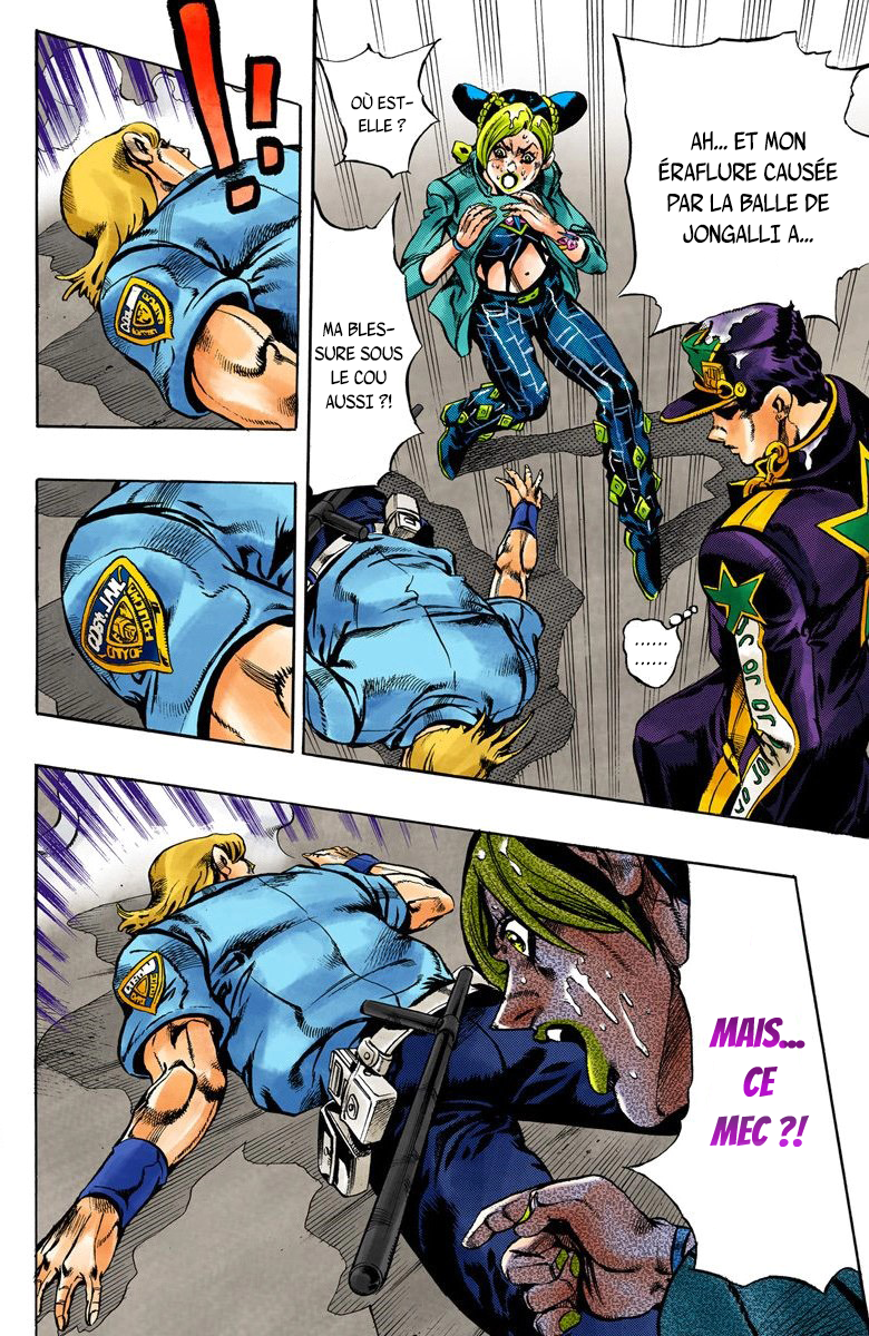 Read JoJo's Bizarre Adventure Part 6 Stone Ocean Official Colored FR Manga Online