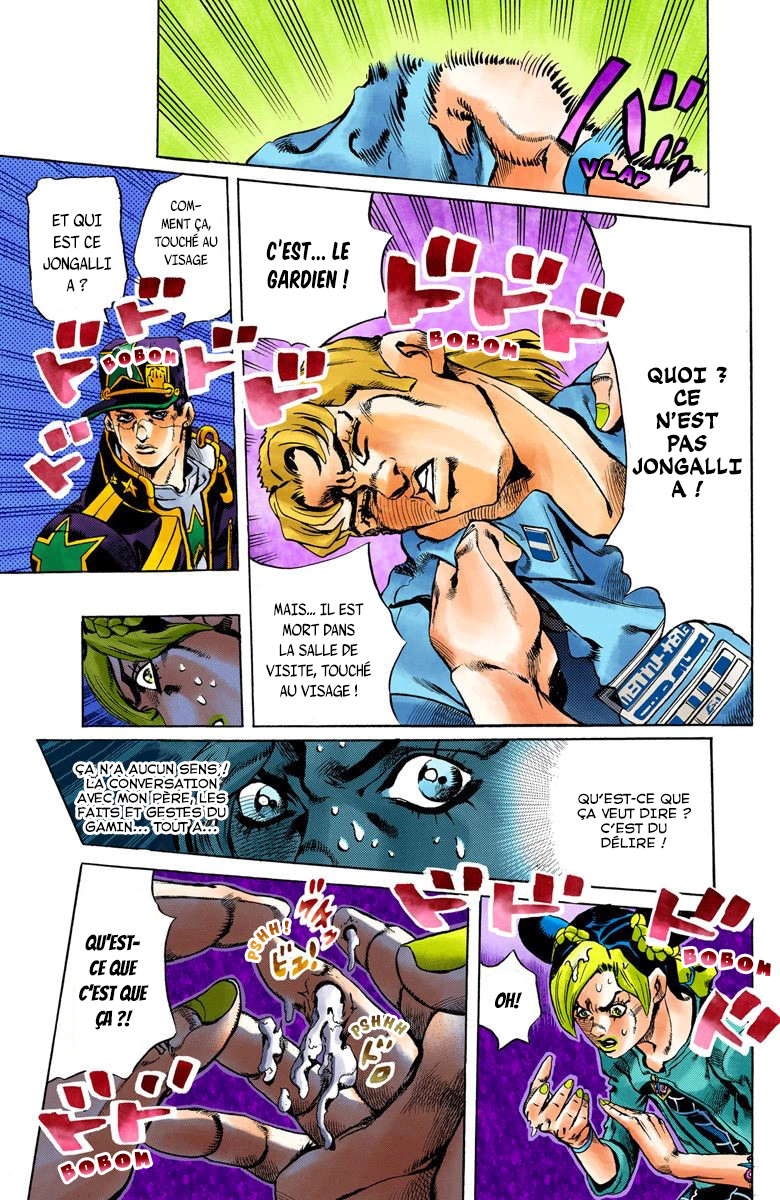Read JoJo's Bizarre Adventure Part 6 Stone Ocean Official Colored FR Manga Online