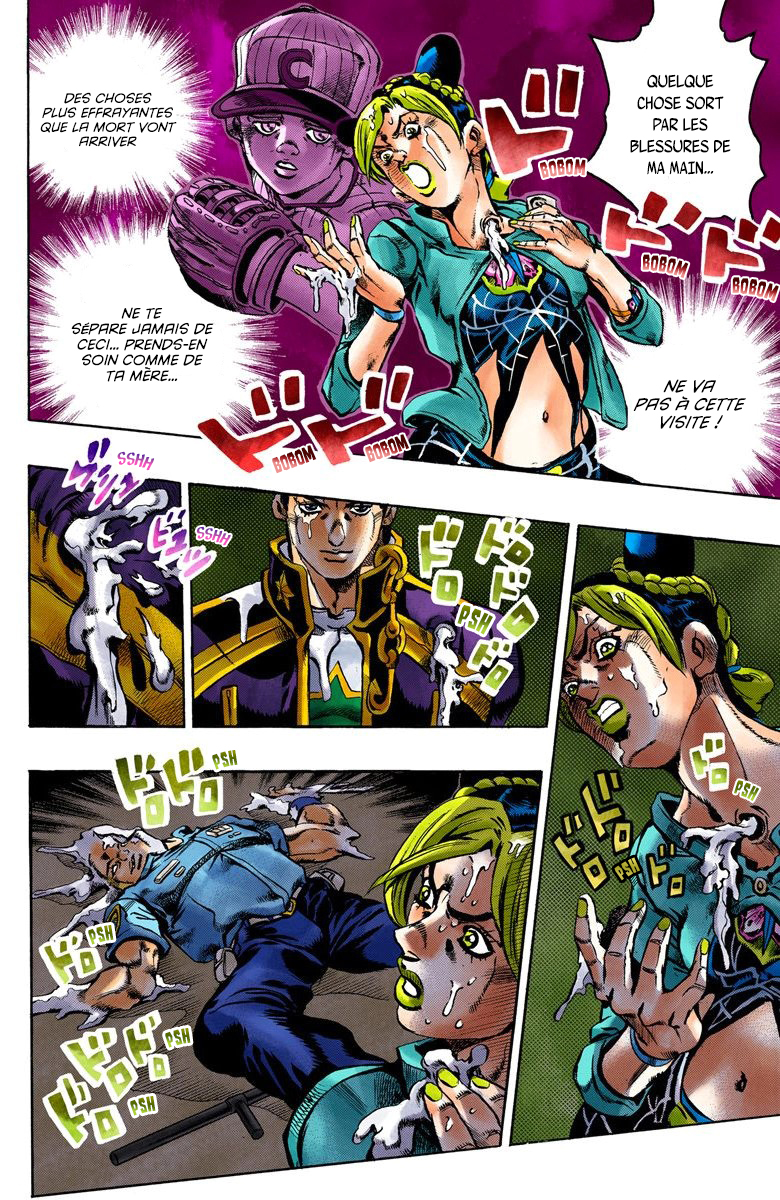 Read JoJo's Bizarre Adventure Part 6 Stone Ocean Official Colored FR Manga Online