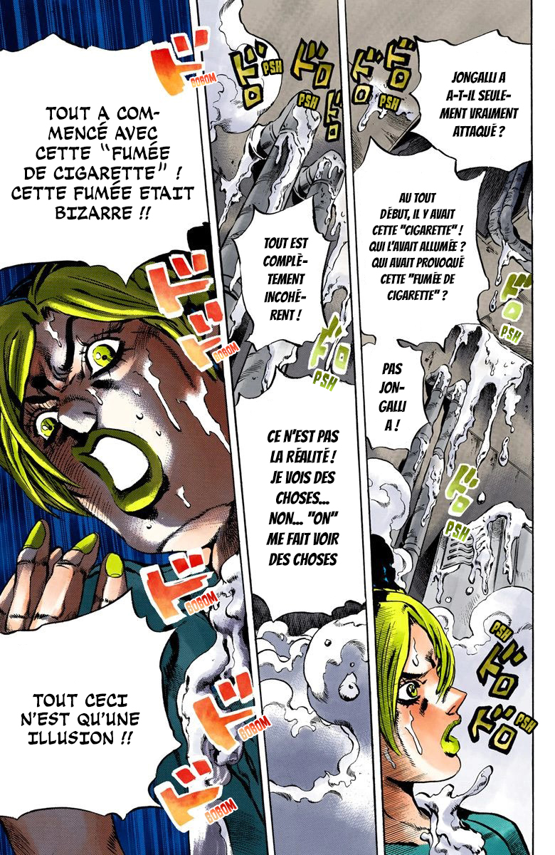 Read JoJo's Bizarre Adventure Part 6 Stone Ocean Official Colored FR Manga Online