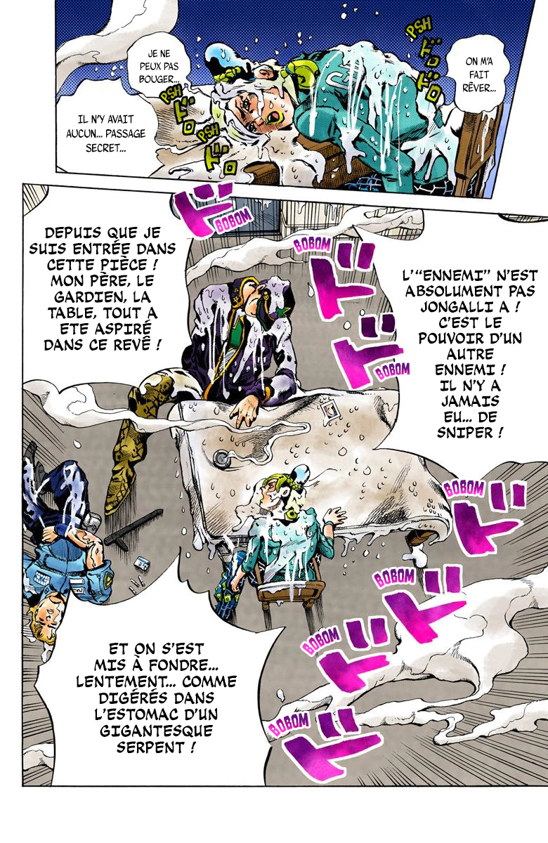 Read JoJo's Bizarre Adventure Part 6 Stone Ocean Official Colored FR Manga Online