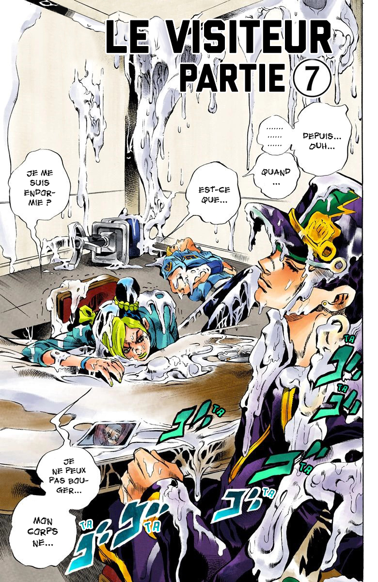 Read JoJo's Bizarre Adventure Part 6 Stone Ocean Official Colored FR Manga Online