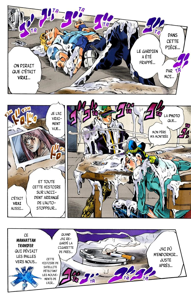 Read JoJo's Bizarre Adventure Part 6 Stone Ocean Official Colored FR Manga Online